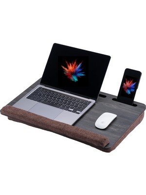 Rafta Vigo Wood - LS021 Minderli 15,6" ve 17,3" Laptop Sehpası