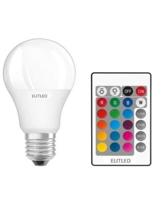 Rafta Smartfox Renk Değiştiren Dimmerli 9 W Rgb Uzaktan Kumandalı LED Ampul -
