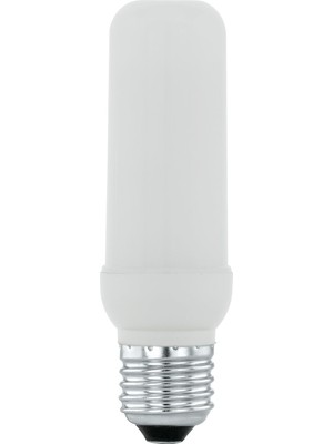 Rafta Eglo E27 LED Tüp, Titreyen Alev Efektli Ampul, Gerçekçi Titreyen Mum Lambası, 3 Watt, 90 Lümen, Sıcak Beyaz Parıltı, 1600 Kelvin, T40, Ø 1.6\