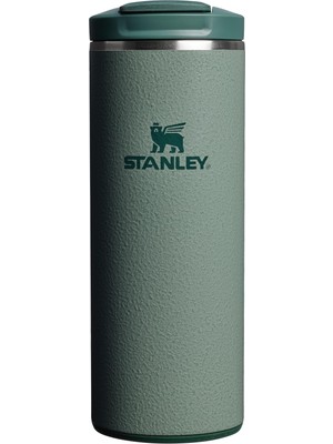 Rafta Stanley The Transit Fliptop Mug Termos 0.35 Litre - Yeşil (Hammertone Green) | Paslanmaz Çelik