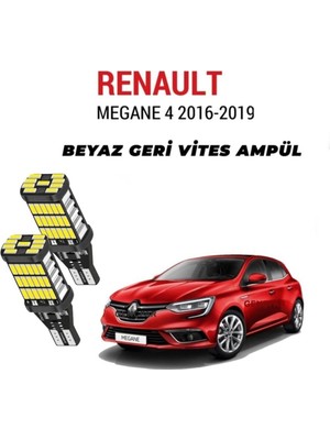 Rafta Eraks Car Accesories Megane 4 Uyumlu LED Geri Vites Ampülü (Canbus)