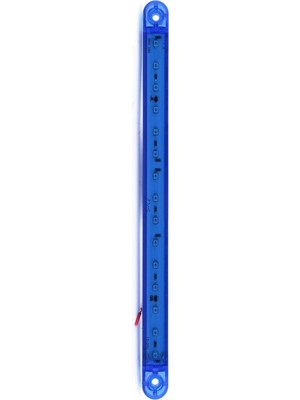 Rafta Dekoratif LED Lamba 15 Ledli Sugeçirmez 12-24 Volt Mavi 2.adet