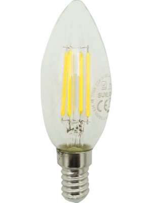Rafta Sunlight Mum Rustik LED Ampul 4 W Beyaz