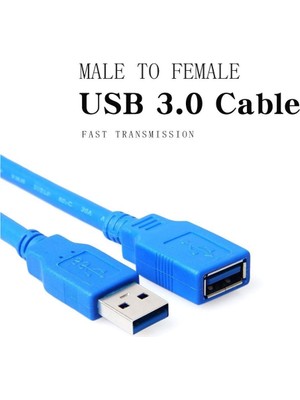 Rafta Alfais 4626 USB 3.0 Dişi Erkek Uzatma Uzatıcı Ara Kablosu 1 Metre