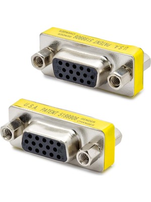Rafta Hadron HDX1259 VGA (F) To VGA (F) Çevirici Sılver