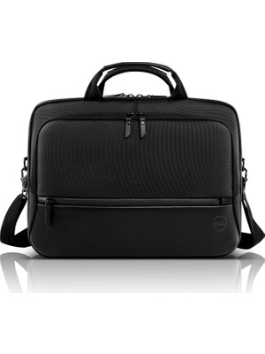 Rafta Dell Ecoloop Premier Evrak Çantası – PE1520C – Siyah – 460-BCQL 15 Inç Uyumlu, Çevre Dostu Malzeme, Eva Dolgu Korumalı Laptop Bölmesi, Tsa Onaylı Tasarım, Deri Şeritli 1680D Balistik Polyester