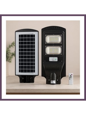 Bezos 200W 6500K Sensörlü Güneş Enerjili Sokak Lambası Bhs