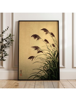 Ninastore Pampas Otu Japon Minimalist Dijital Poster Indir