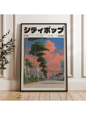 Ninastore Estetik 90'lar Vaporwave Baskılı Indie Oda Dekorasyonu Retro Japon Y2K Posteri Retro Anime Duvar Dekoru Vintage Tarzı Manifest Sanatı