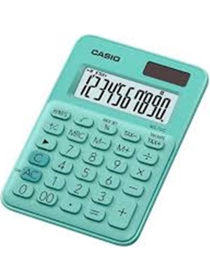 Casio Ms-7uc-Gn 10 Hane Yeşil Masa Üstü Hesap Makinesi