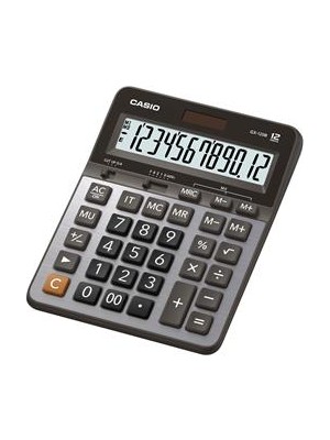 Casio GX-120B 12 Hane Masa Üstü Hesap Makinesi
