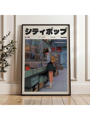 Ninastore Retro Anime Duvar Dekoru Retro Japon Y2K Posteri Indie Oda Dekoru Vintage Tarzı Manifest Sanat Estetiği 90'lar Vaporwave Baskısı