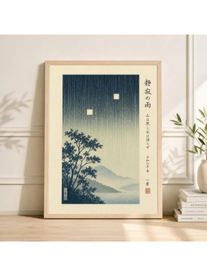 Ninastore Japon Çiçek Sanatı Baskısı Katsushika Tarzı Vintage Asya Duvar Dekoru