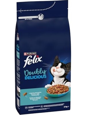 Myg Plus Felix Doubly Delicious Yetişkin Kedi Sı Balıklı 2kg