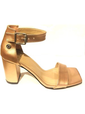 Pierre Cardin Arme Cıty Pierre Cardın Ac 51732 Bronz Tek Band Topuklu Ayakkabı