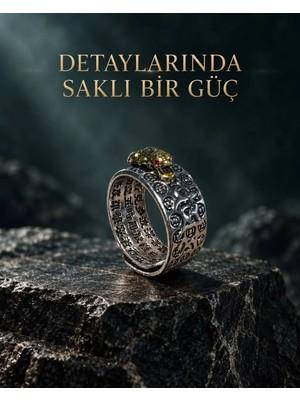 Meyra Accessories Çince Yazılı Kurbağa Figürlü Gotich Yüzük Koleksiyonu – Özgün Tasarımlar