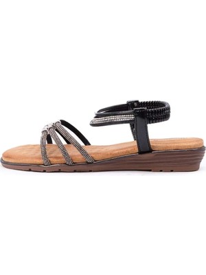 Guja Kadın Relaxfoam Taşlı Sandalet 25Y174