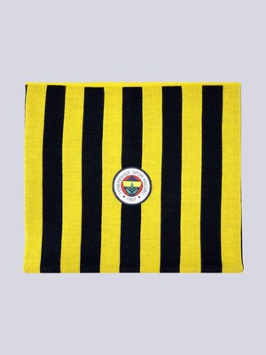 Fenerbahçe Sarı Lacivert Çubuklu Unisex Boyunluk