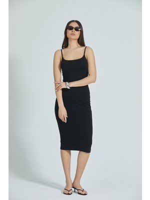 Larvis Midi Elbise