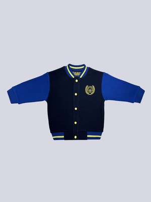 Fenerbahçe Lacivert Kolej Logolu Bebek Sweatshirt