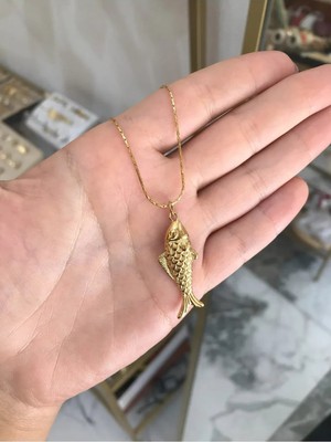 LinAlya Jewelry Balık Kolye