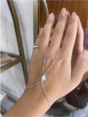 LinAlya Jewelry Mavi Taşlı Göz Model Şahmeran