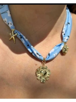 LinAlya Jewelry Kalpli Fular Kolye