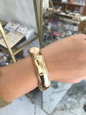 LinAlya Jewelry Vip Kemik Model Kelepçe Bileklik