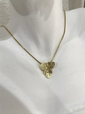 LinAlya Jewelry Füsun Kolye Kelebek Model
