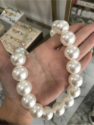 LinAlya Jewelry Iri Zarif Inci Model Kolye