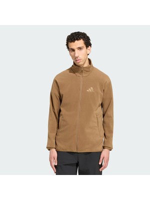 Adidas Terrex Multi Essentials Full Zip Erkek Polar - Kahve