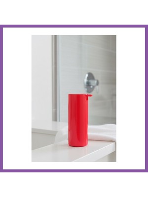 Bezos Soft Pembe Şeffaf Akrilik Sıvı Sabunluk 250 ml Bzoshb