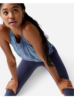 Brooks Dash Tank Printed Kadın Mavi Atlet 221760491