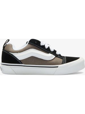 Vans Knu Skool Çocuk Siyah Sneaker.-