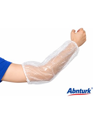Abnturk Tek Kullanımlık Kullan At Kolluk-Hijyenik Standart Ölçü 100\'LÜ PAKET