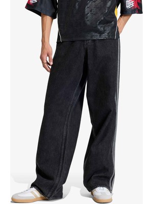 Adidas Firebird Jeans Erkek Siyah Pantolon.-