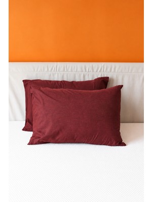 Valoroso Tekstil Yastık Kılıfı 2'li 50 x 70 Cm, Kapaklı