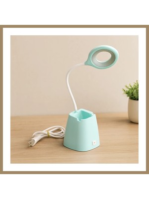 Bezos LED Masa Lambası Kalemlikli Ayarlanabilir Kol 2W 780 Lux 22
