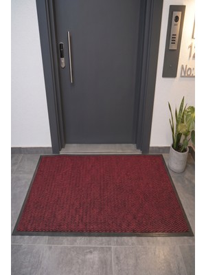 Dekoset Home Nem ve Toz Alıcı Bordo Dış Kapı Paspası