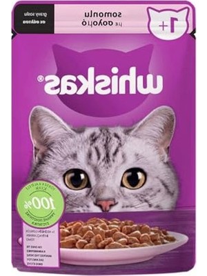 Rafta Somonlu Poşet Yaş Kedi Yemi 85 G, Tekli Paket
