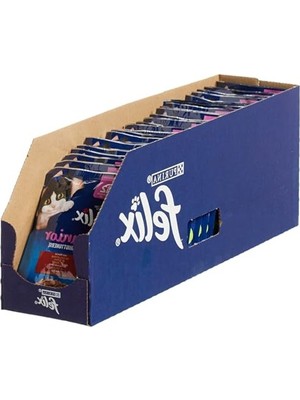 Rafta Yavru Sığır Etli Kedi Yaş Yemi 26 x 85 Gr, Besleyici Içerik