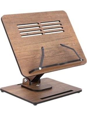 Rafta Yükseklik Ayarlanabilir Kitap Okuma ve Laptop Standı