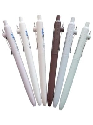 Odea Uniball Zento 6'lı Set Jel Tükenmez Kalem Mavi Mürekkep 0.7 mm