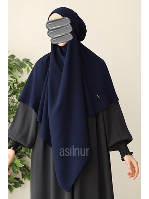Asilnur Alya Tek Katlı Sufle Lacivert