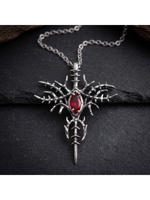 Dükkan Design Lilith \'in Kalbi Taşlı Kolye