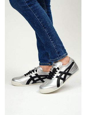 Etayger Kadın Gümüş Siyah Casual Rahat Unısex Sneaker Ayakkabı