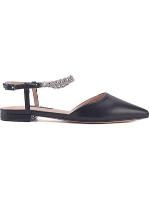 Nine West Mabel Siyah Kadın Babet