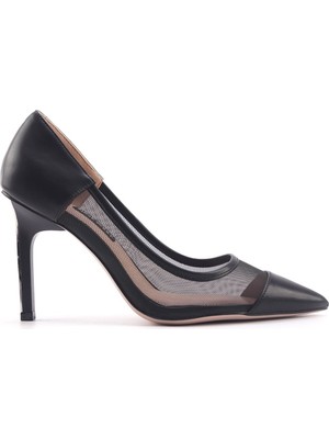 Nine West Adello Siyah Kadın Topuklu Ayakkabı