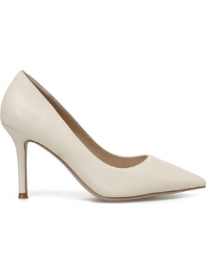 Nine West Fayla Bej Kadın Topuklu Ayakkabı