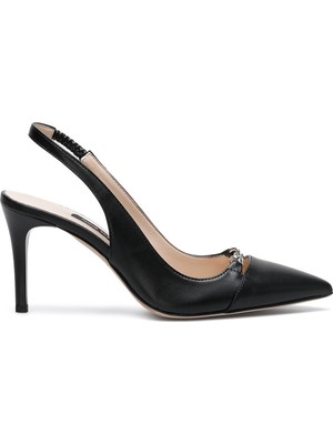 Nine West Ohaylı Kadın Topuklu Ayakkabı Siyah
